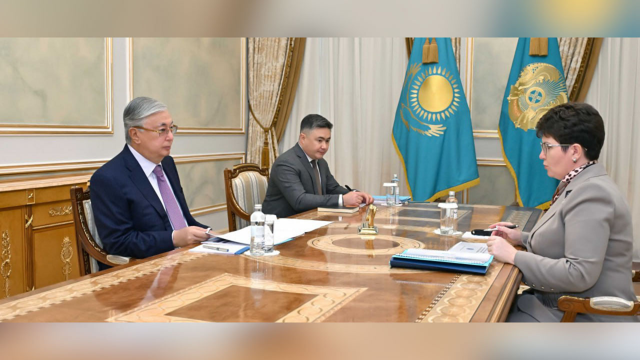 Godunova reported to Tokayev on the results of the audit in a number of ministries