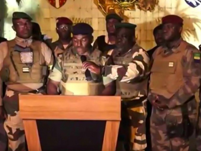 A military coup took place in Africa