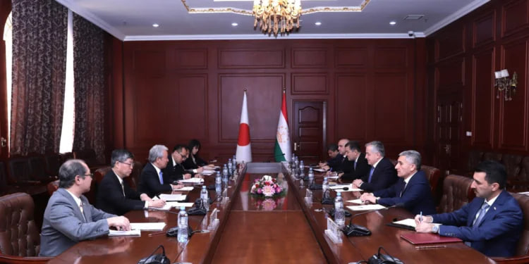 The head of the Ministry of Foreign Affairs of Tajikistan met with the President of the Japan International Cooperation Agency