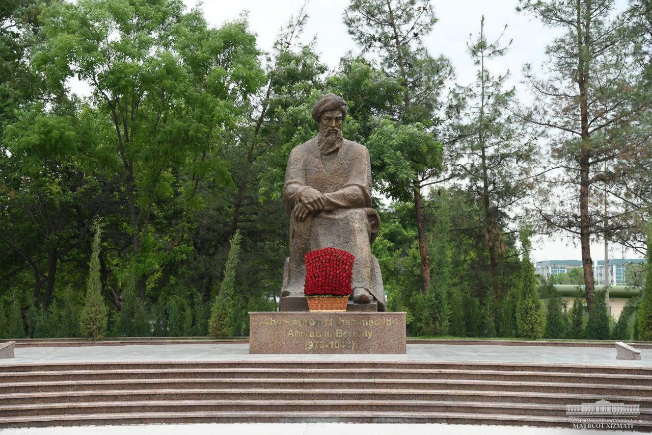 A statue of Abu Rayhan Beruniy will be erected in the capital of India