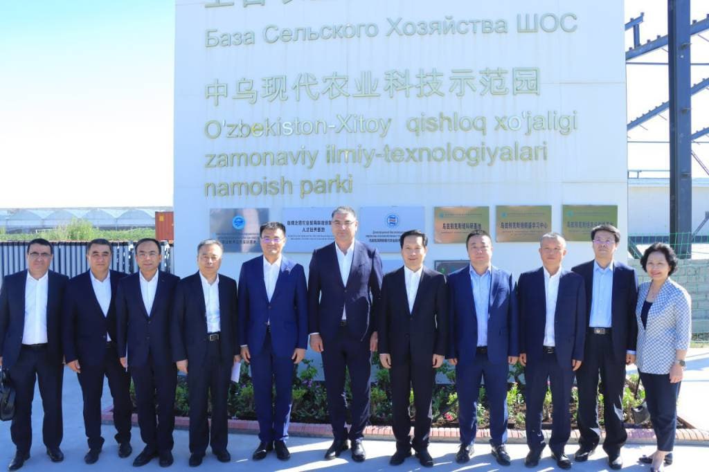 Xitoyning Shensi provinsiyasi partiya kotibi Chjao Ide boshchiligidagi delegatsiya Sirdaryoga keldi