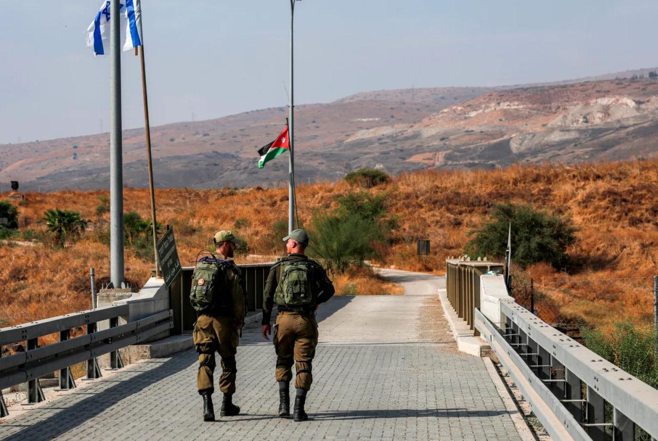 "Israel builds a wall on the border with Jordan —  Benjamin Netanyahu