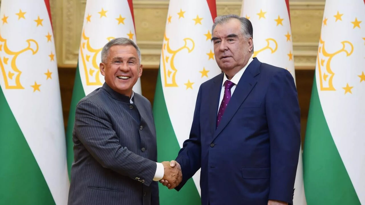 Rahmon held a meeting with Minnikhanov