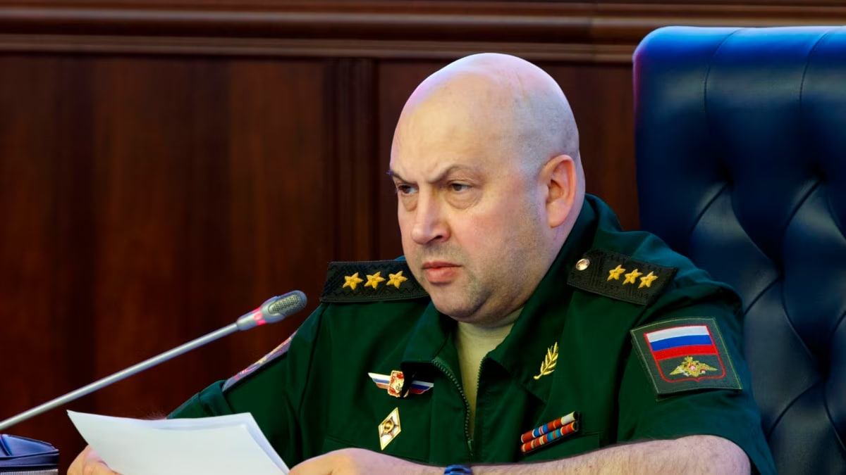 Russian general Surovikin, who was arrested after the Prigozhin uprising, was released