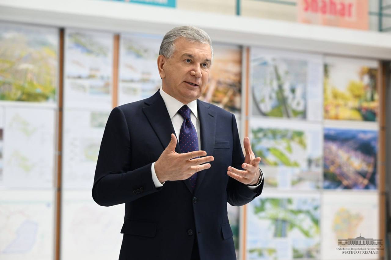 Shavkat Mirziyoyev: We are building such a city for the first time in our independent history