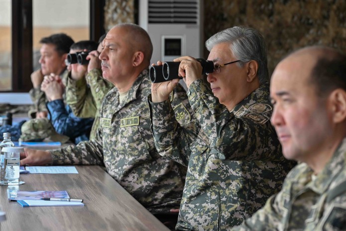 The President of Kazakhstan visited military exercises with the participation of special operations forces