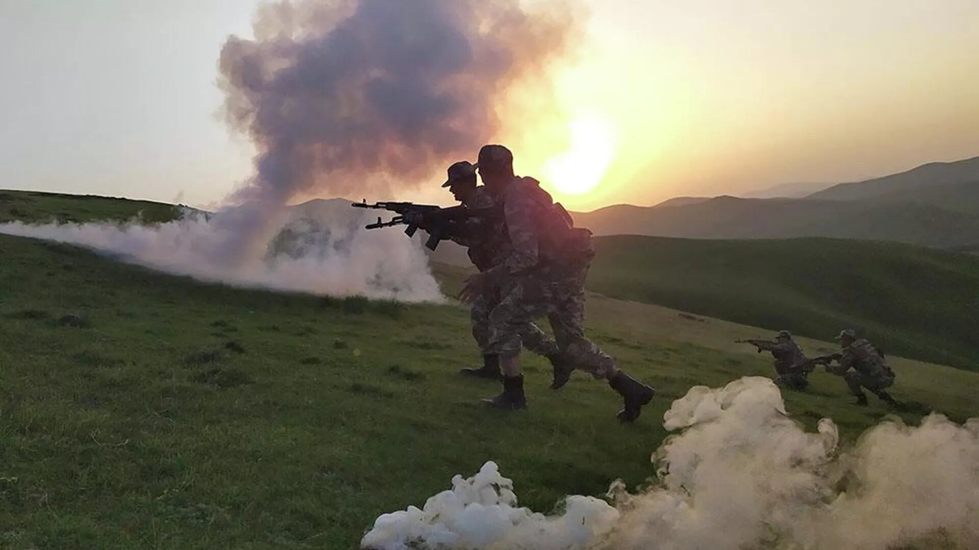 Armenian formations tried to establish long-term fortifications in front of the positions of the Azerbaijani army.
