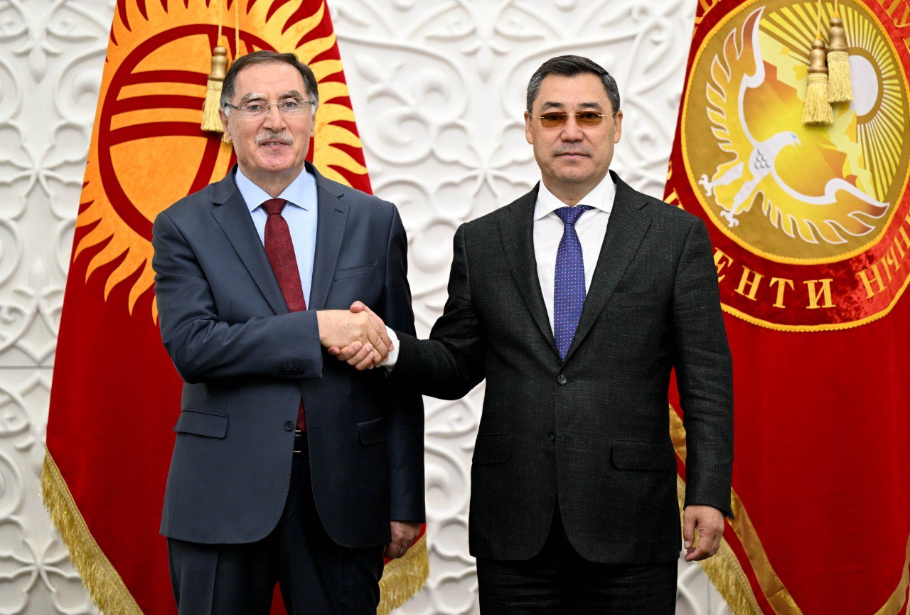 Sadir Japarov received the Chief Ombudsman of Turkey Sheref Malkoch 