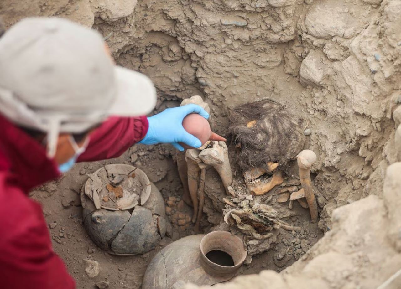 A 1000-year-old mummy was found in Peru