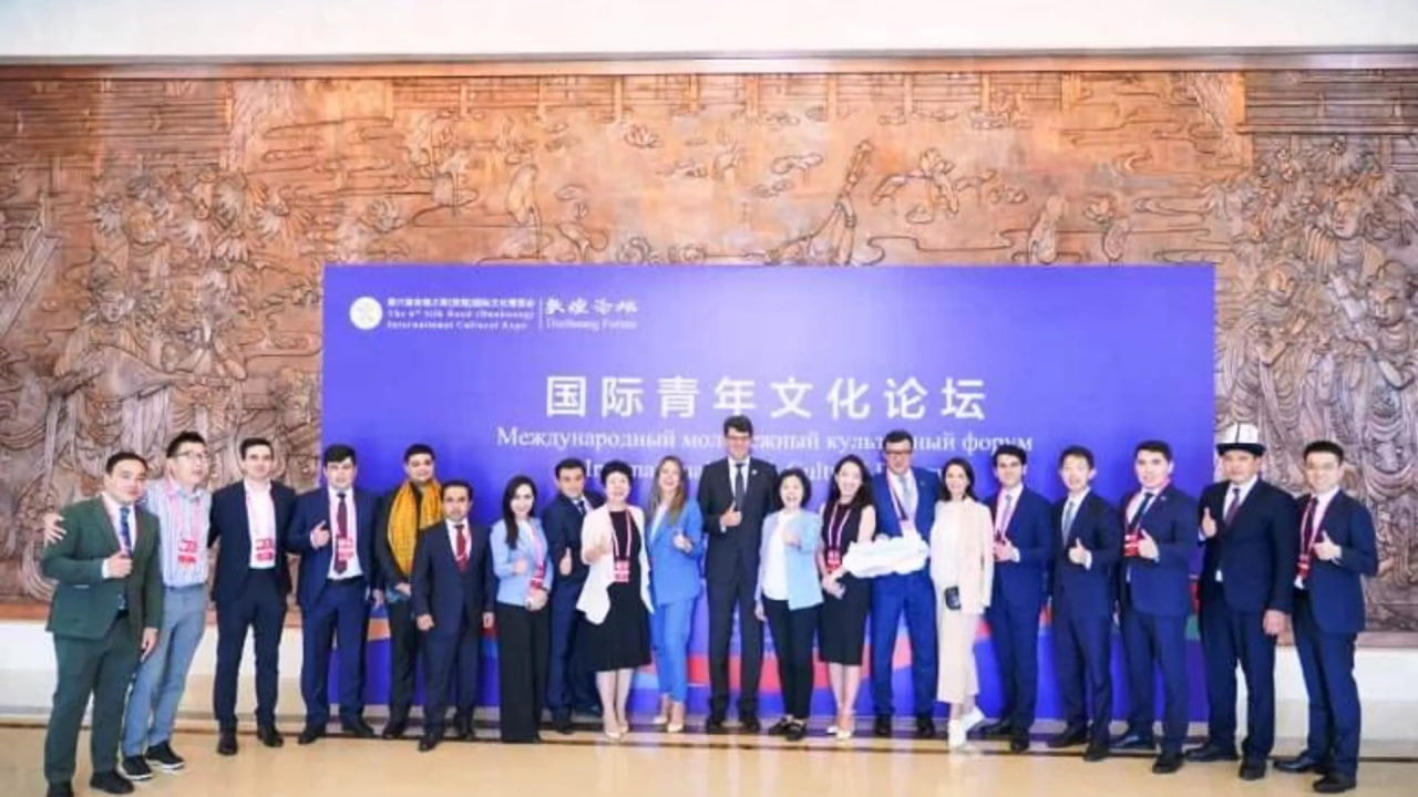 Tajiks take part in the SCO Youth Forum in China
