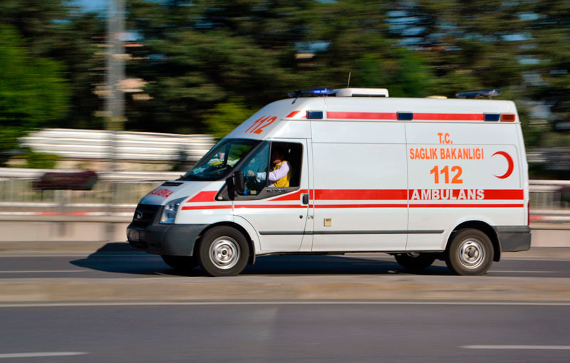 A citizen of Uzbekistan fell from the balcony of the second floor in Istanbul