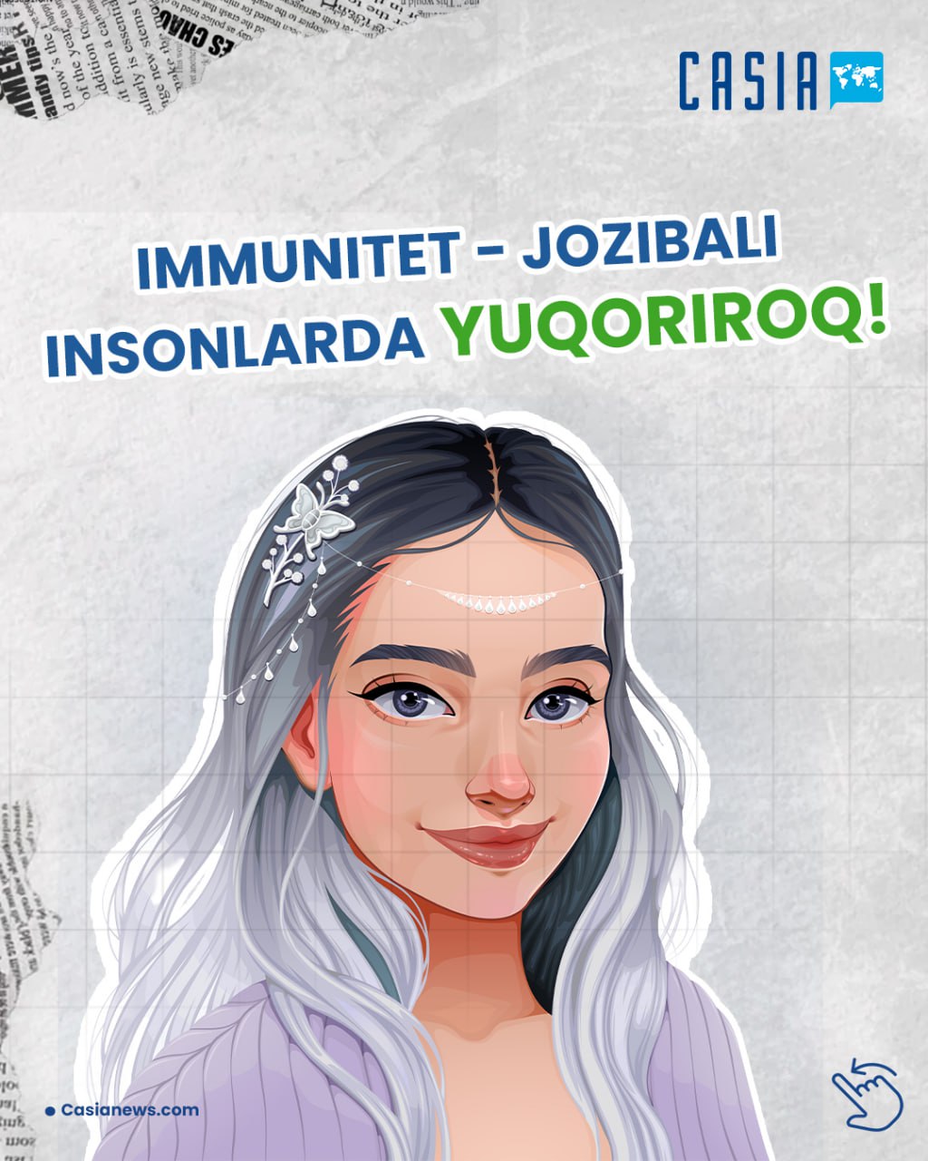Immunitet- jozibali insonlarda yuqoriroq