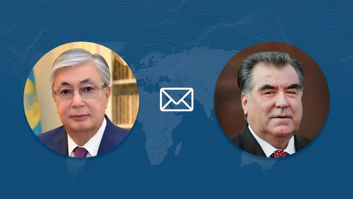 Tokayev congratulated Rahmon on Tajikistan's Independence Day