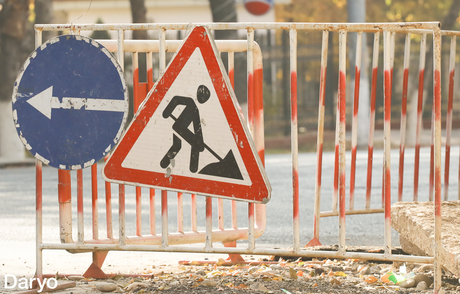 Mukimi Street in Tashkent was partially closed for almost a month