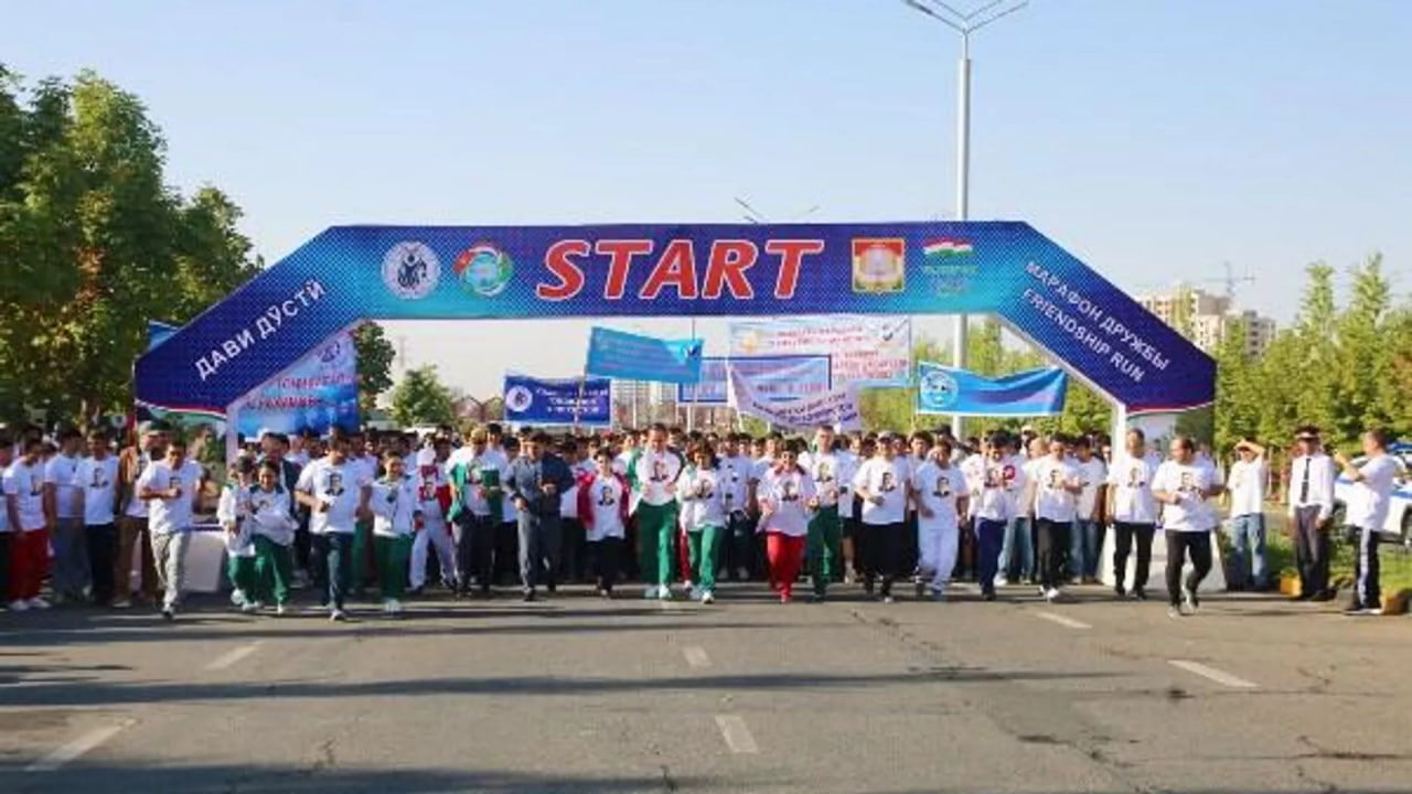 "Friendship Run" took place in Dushanbe