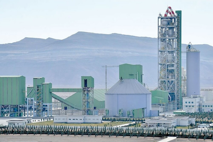 The construction of large industrial facilities in Turkmenistan is at the final stage