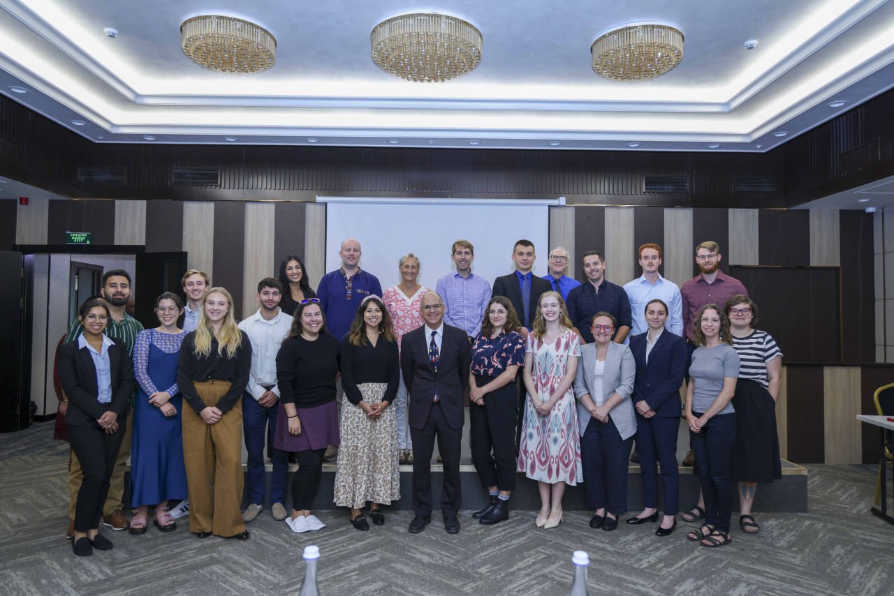 25 American English language teachers came to Uzbekistan to teach
