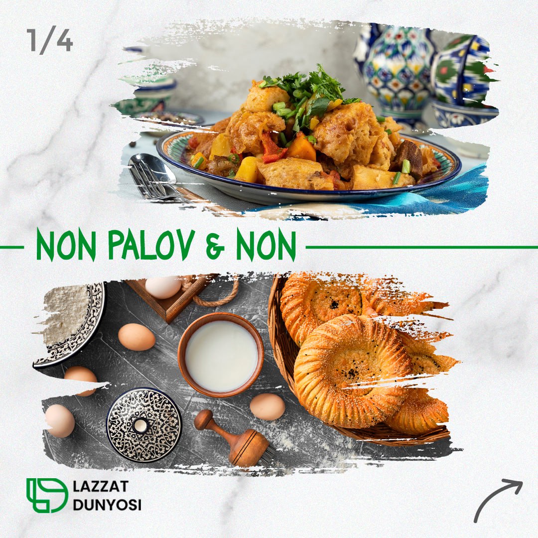 Taomnomalarimizdagi ajralmas juftliklarimiz 😍 