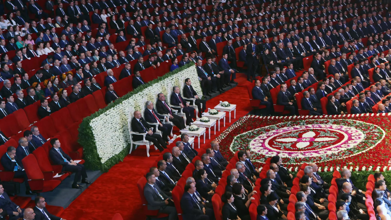 The heads of Central Asia attended a festive concert at the Borbad Palace