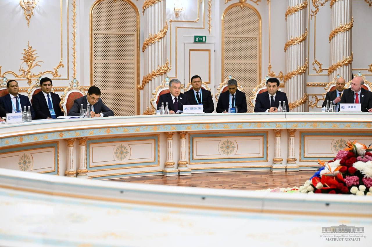 Shavkat Mirziyoyev Markaziy Osiyodagi suv taqchilligi masalasi haqida nutq so'zladi