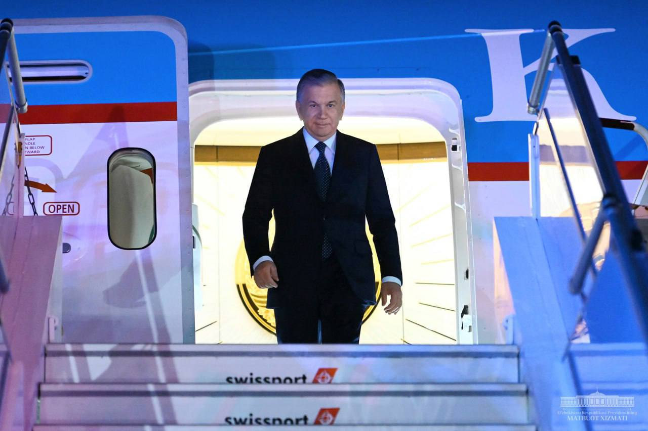 The President of Uzbekistan went to the USA