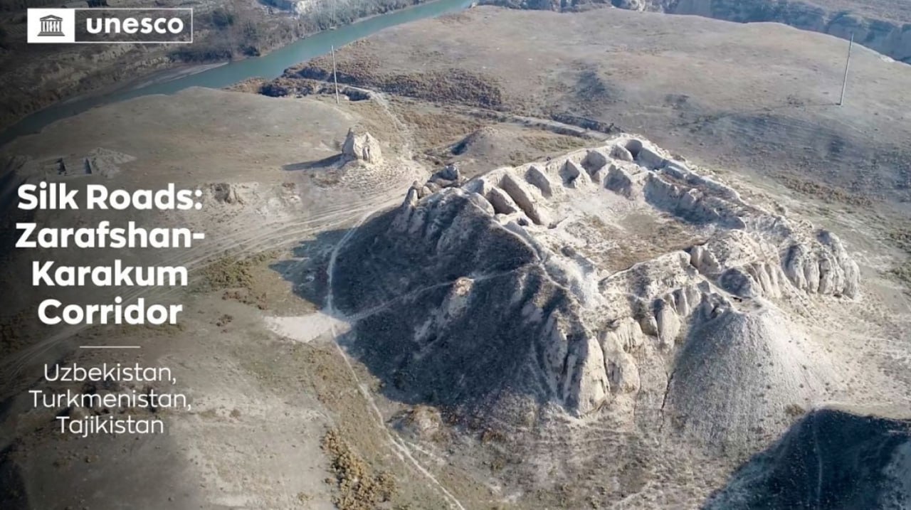 The Zarafshan-Karakum Corridor of the Great Silk Road was included in the UNESCO World Heritage List