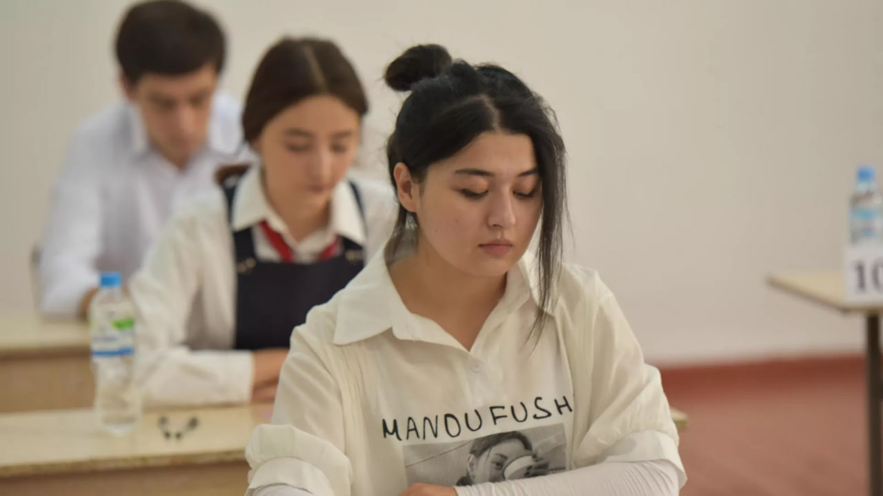 The third round of centralized entrance exams took place in Tajikistan