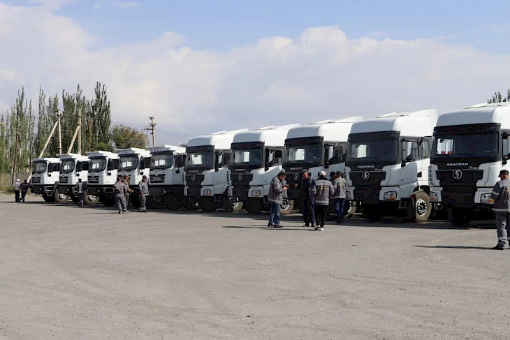 The Kyrgyzgoldin company updated the technical base of the Motor Transport Enterprise branch
