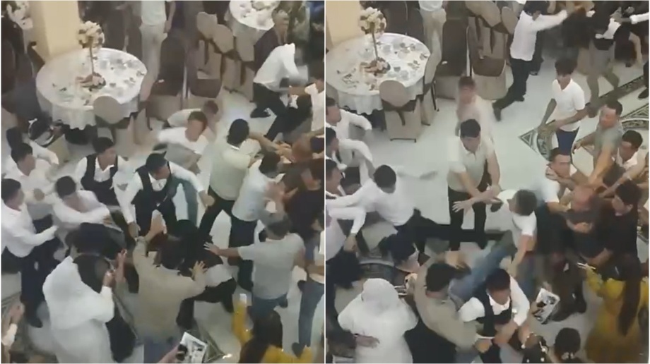 At a wedding in Kashkadarya, the relatives of the bride and groom had a mass brawl