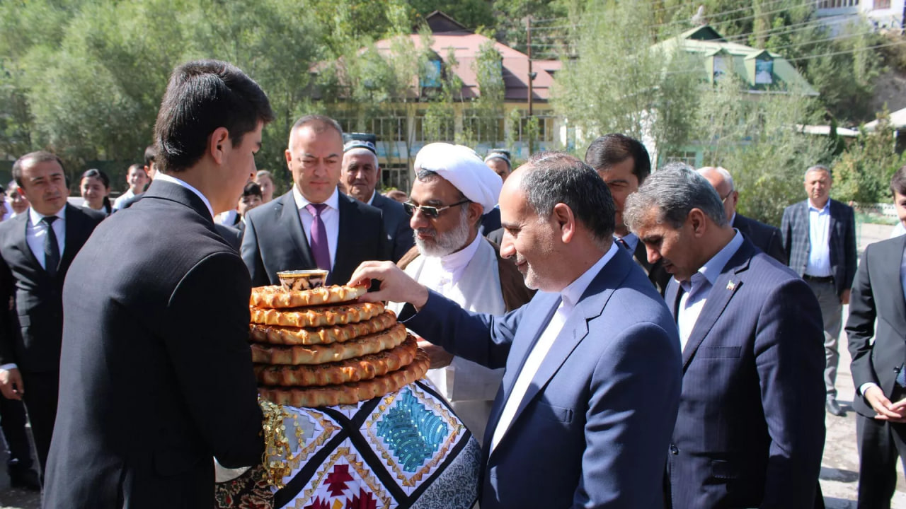The Iranian delegation visited Penjikent