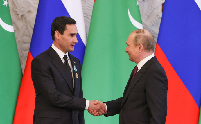 Vladimir Putin congratulated Serdar Berdimuhamedov on his birthday over the phone