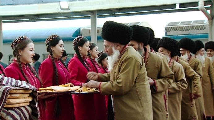 Representatives of the public arrived in Ashgabat to participate in the meeting of the Khalk Maslakhaty