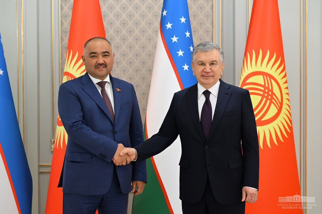 Shavkat Mirziyoyev received the Torag of the Kyrgyz Jogorku Kenesh