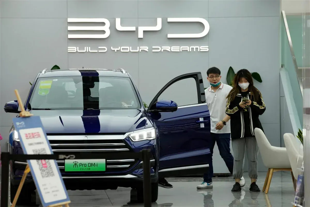 China's BYD company plans to open its first factory abroad in Uzbekistan