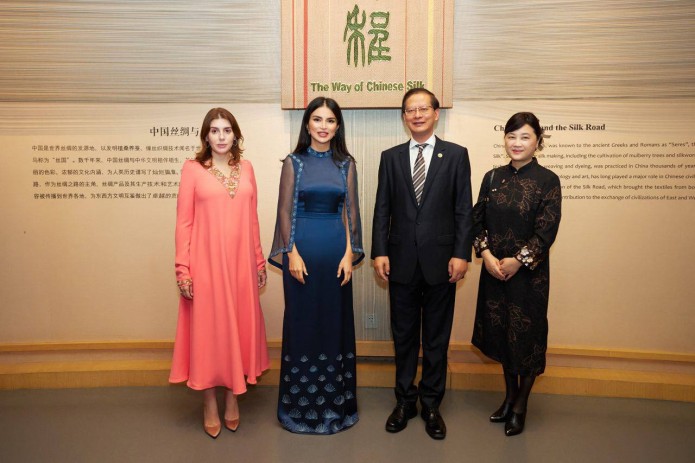 Saida Mirziyoyeva took part in the "Colorful Asia: Exhibition of Asian Costumes" dedicated to the 19th Asian Games.