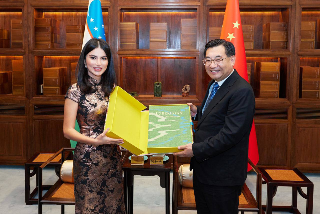 Saida Mirziyoyeva Xitoy madaniyat va turizm vaziri bilan uchrashdi