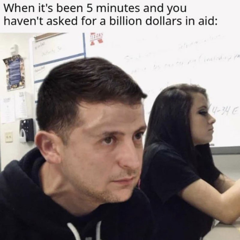 Elon Musk's meme about Zelensky caused controversy