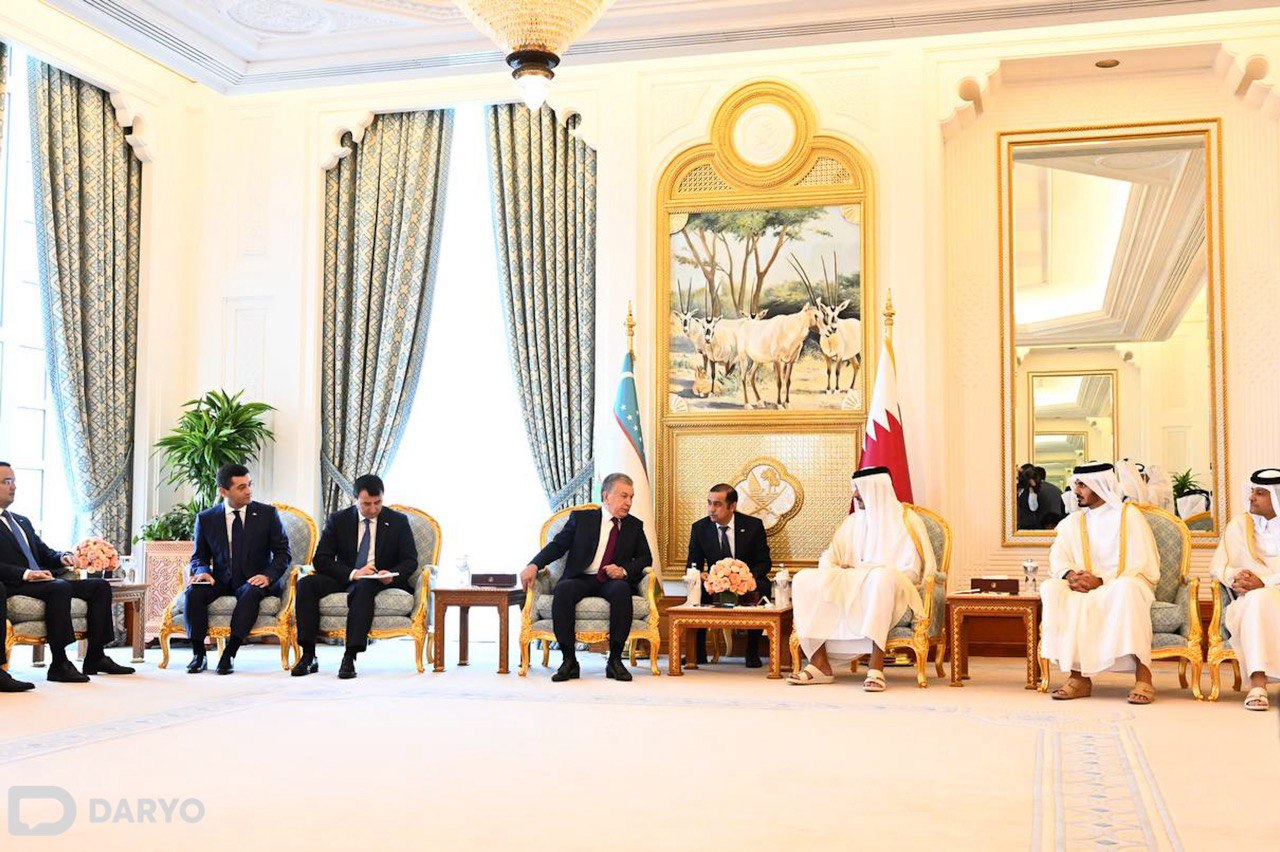 O‘zbekiston va Qatar yetakchilari ikki tomonlama sheriklikni sifat jihatidan yangi darajaga olib chiqishga kelishdi