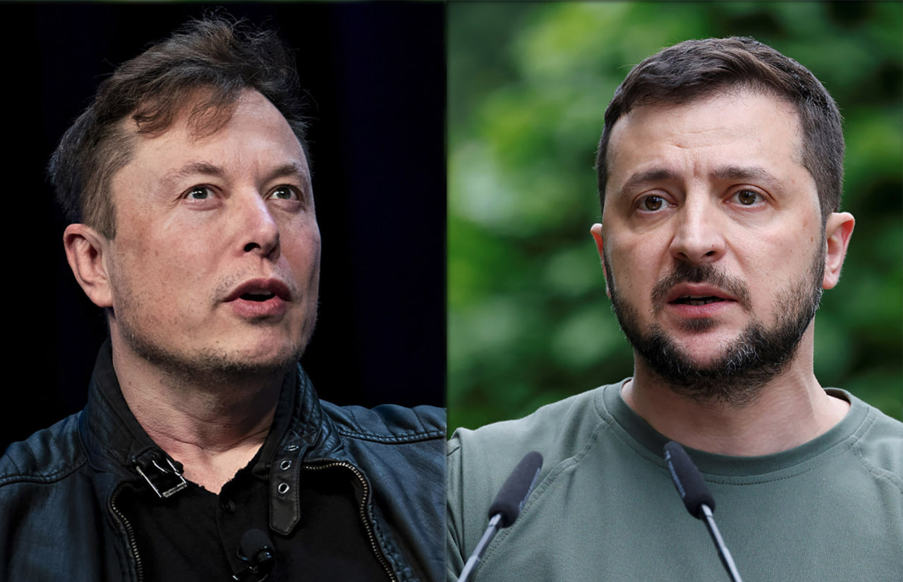 The office of the President of Ukraine responded to Elon Musk, who mocked Zelensky