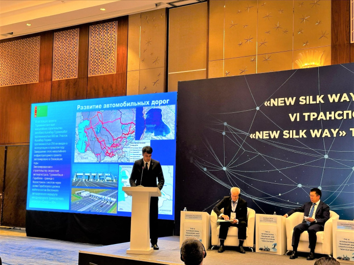 Turkmenistan presented its potential at the New Silk Way transport business forum in Astana