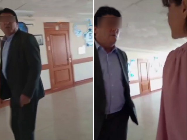 A video was released in which the vice rector of uzmu was rude to the mother of a student girl