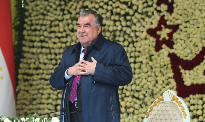 The President of Turkmenistan and the head of the Khalk Maslakhaty congratulated Emomali Rahmon on his birthday