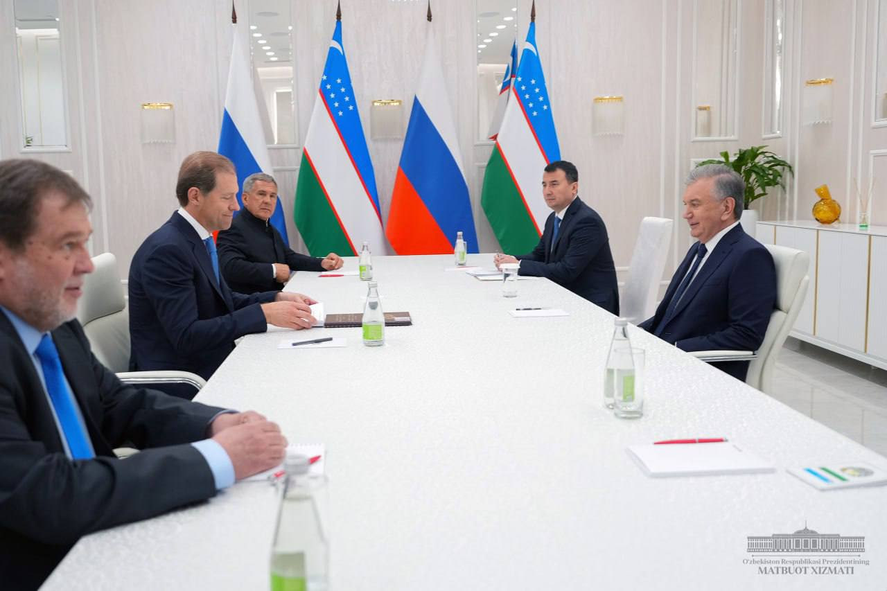 Shavkat Mirziyoyev met with the Deputy Chairman of the Russian Government