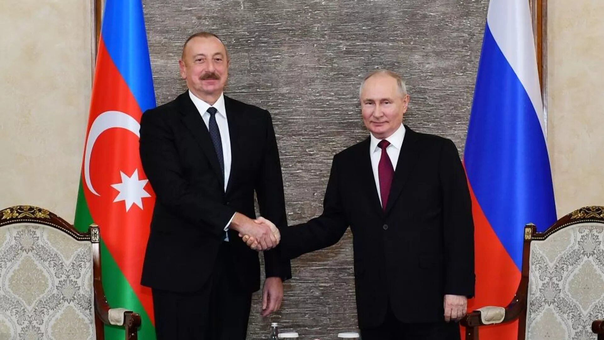 Aliyev and Putin noted the growing potential of the North-South transport corridor