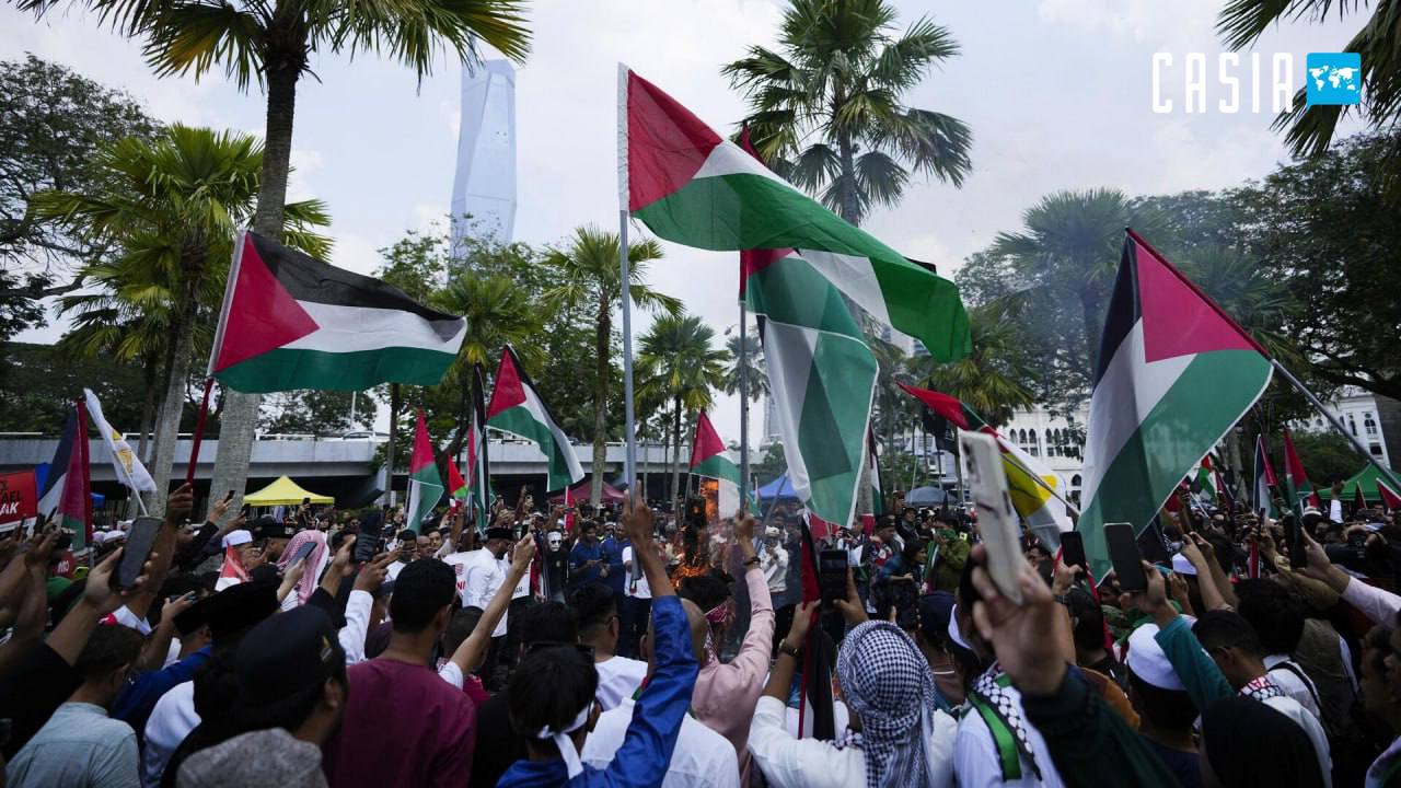15,000 Malaysians held a rally in support of Palestine