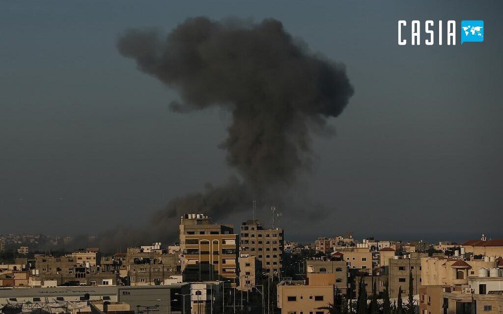 The Israeli military says the commander of the Hamas air force has been killed