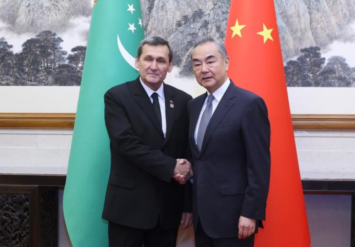 The foreign ministers of Turkmenistan and China held a meeting in Beijing