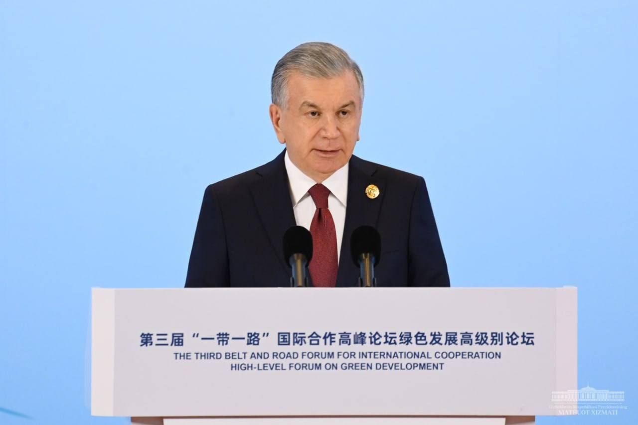 Mirziyoyev called for the unification of international efforts within the framework of the Green Silk Road