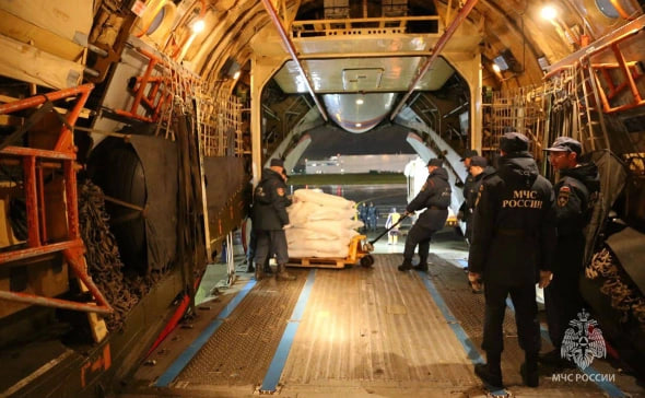 Russia has sent 27 tons of humanitarian aid to the Gaza Strip