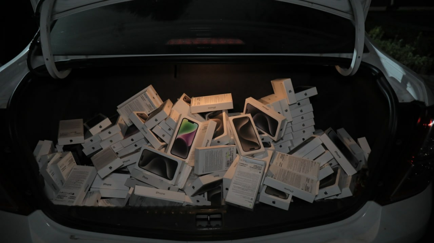 Illegal sale of about 250 iPhone 15 Pro and iPhone 15 Pro Max phones was stopped in Fergana